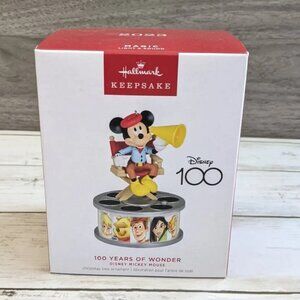 Disney 100 Mickey Mouse Hallmark Ornament
